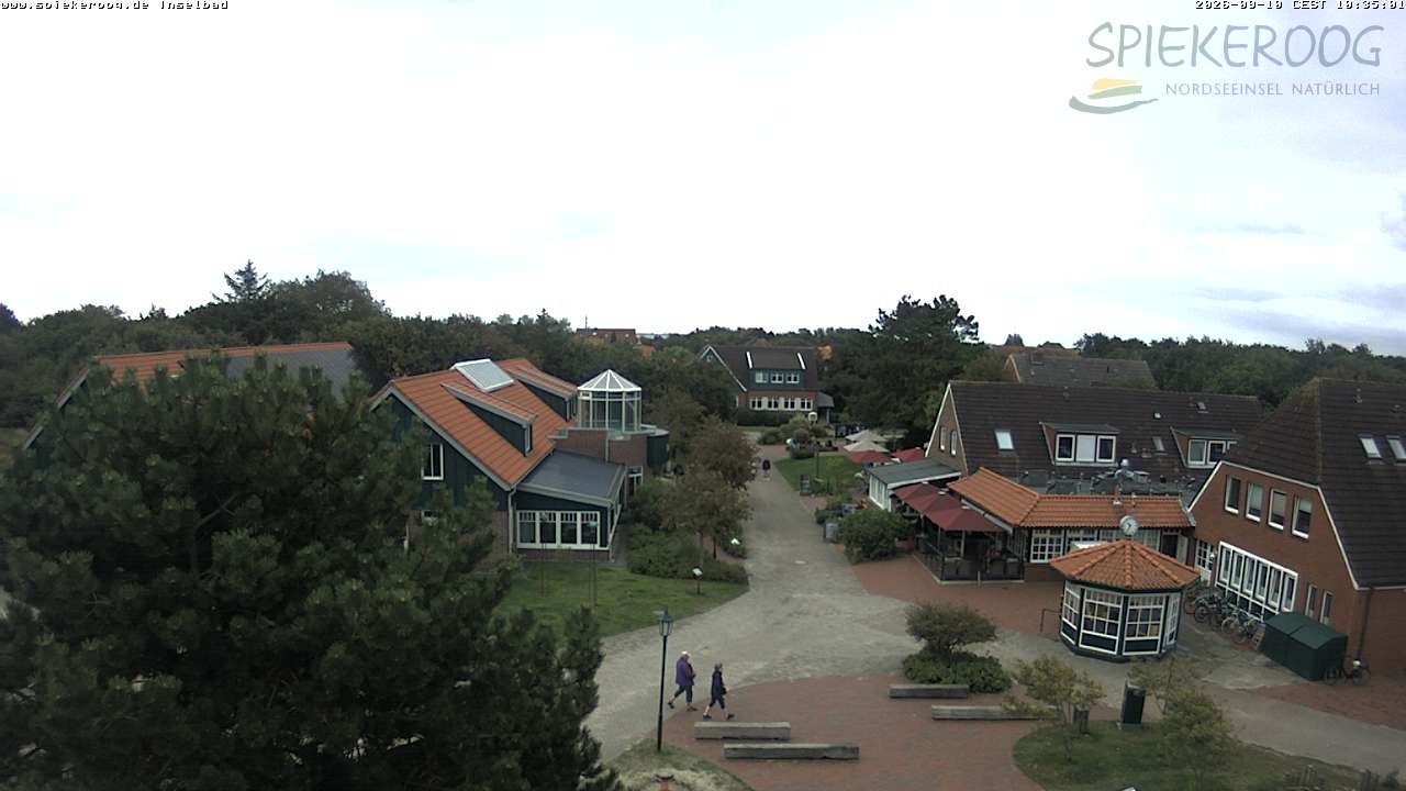Archiv Foto Webcam Spiekeroog: Kurzentrum Inselbad