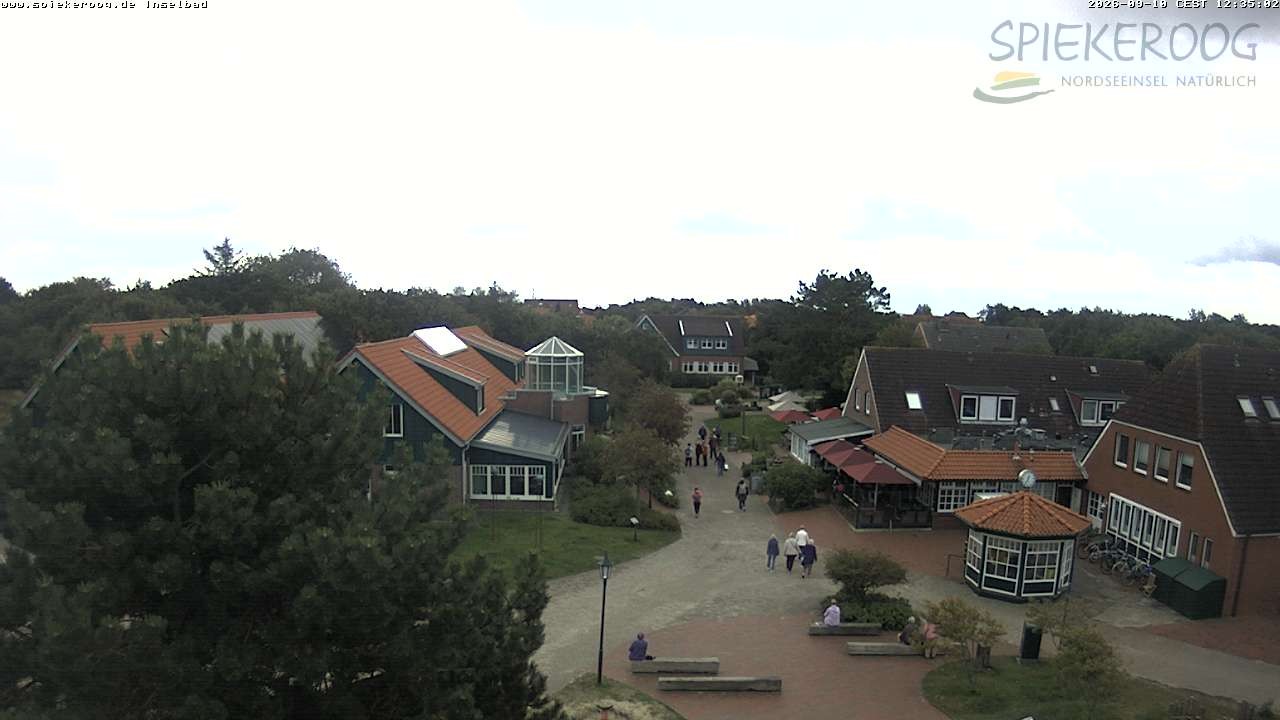Archiv Foto Webcam Spiekeroog: Kurzentrum Inselbad