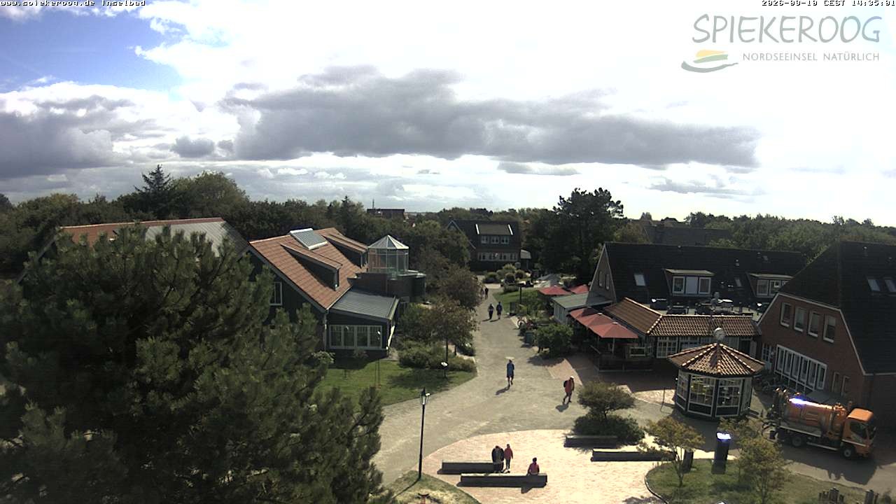 Archiv Foto Webcam Spiekeroog: Kurzentrum Inselbad