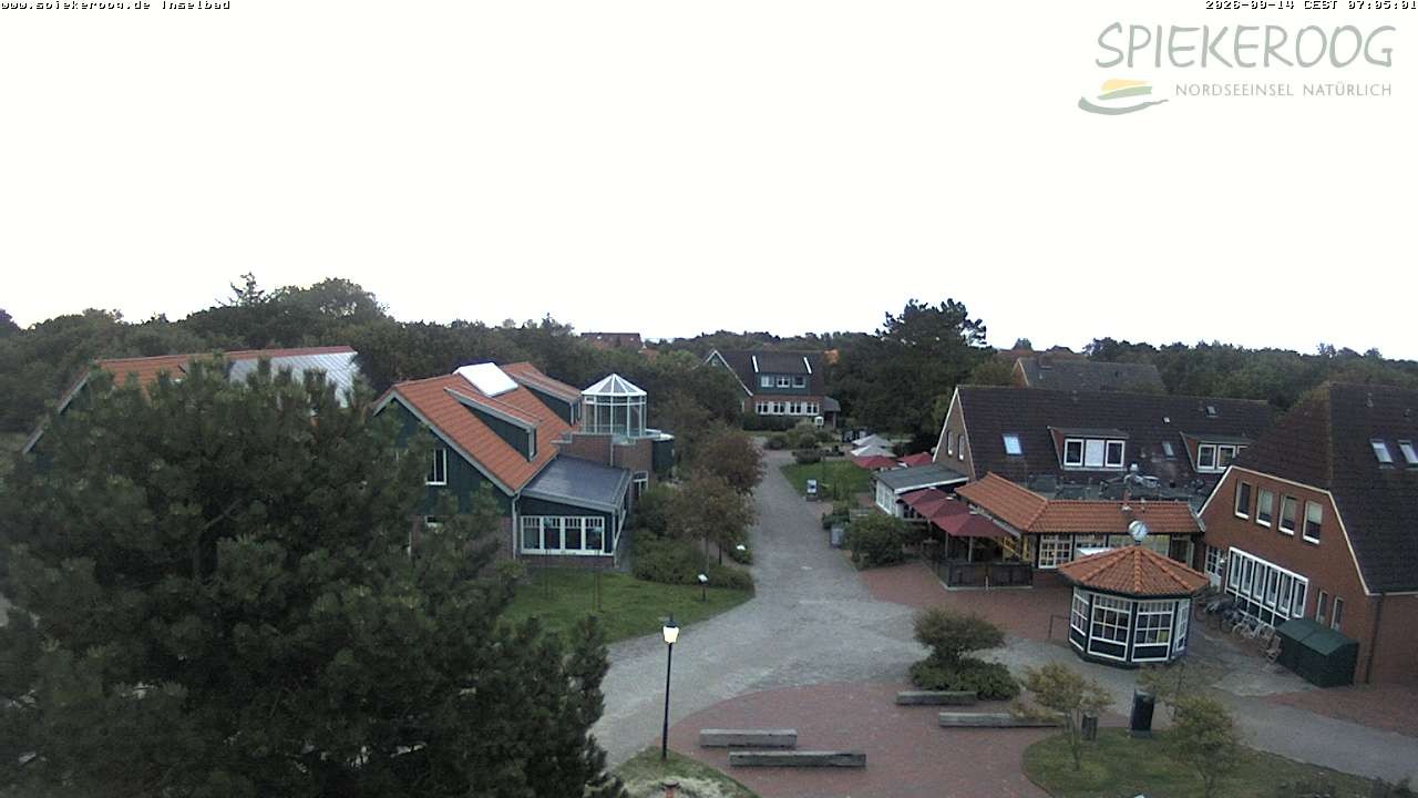 Archiv Foto Webcam Spiekeroog: Kurzentrum Inselbad