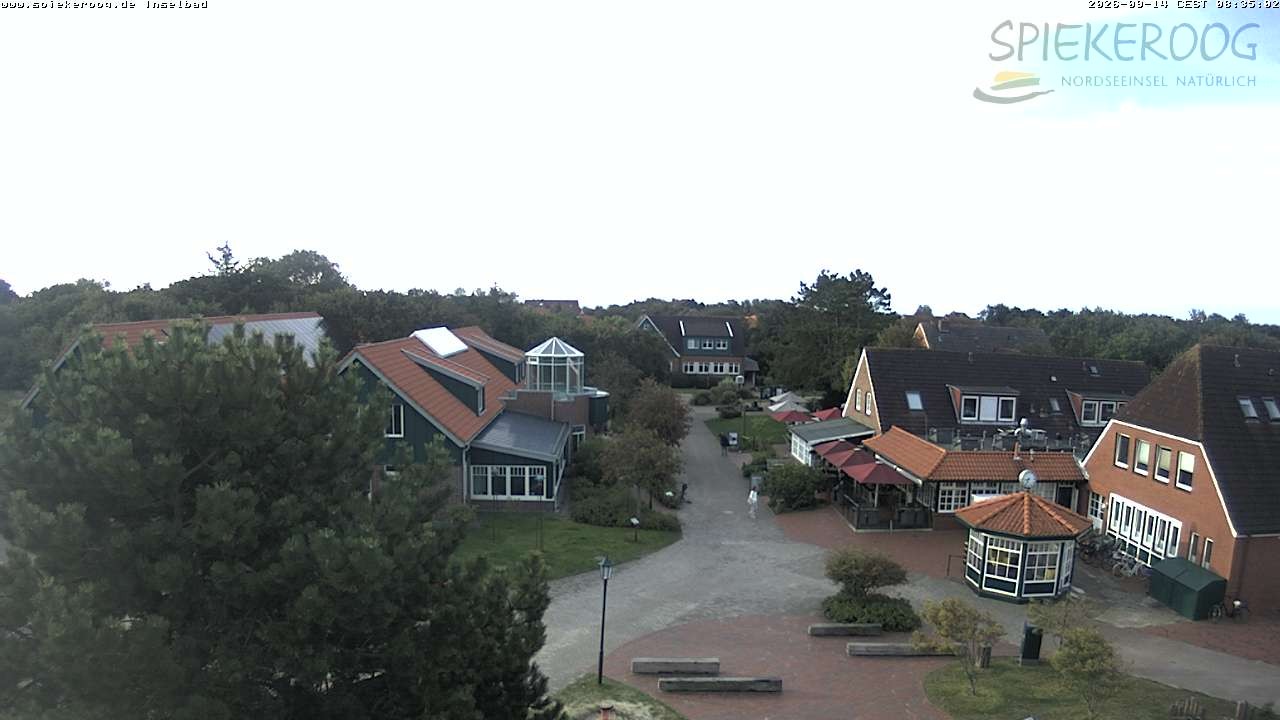 Archiv Foto Webcam Spiekeroog: Kurzentrum Inselbad
