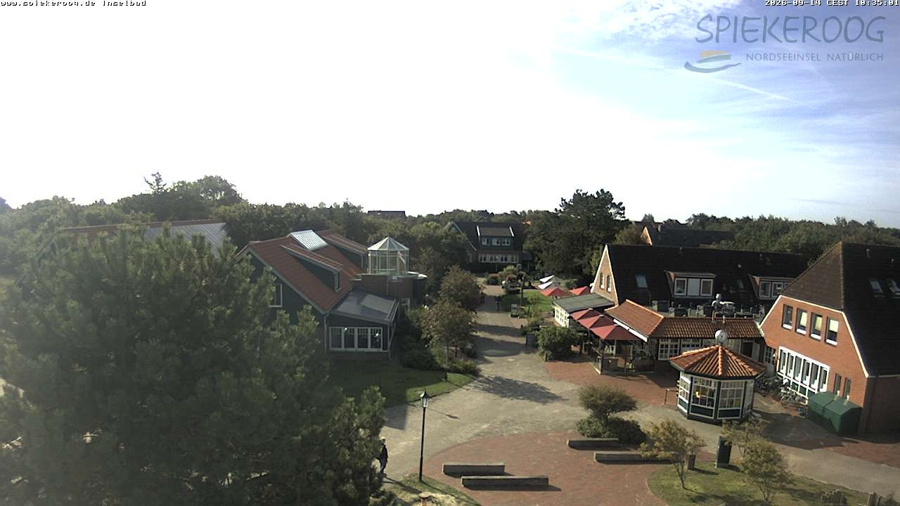 Archiv Foto Webcam Spiekeroog: Kurzentrum Inselbad