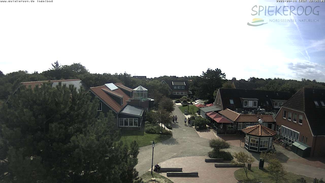 Archiv Foto Webcam Spiekeroog: Kurzentrum Inselbad
