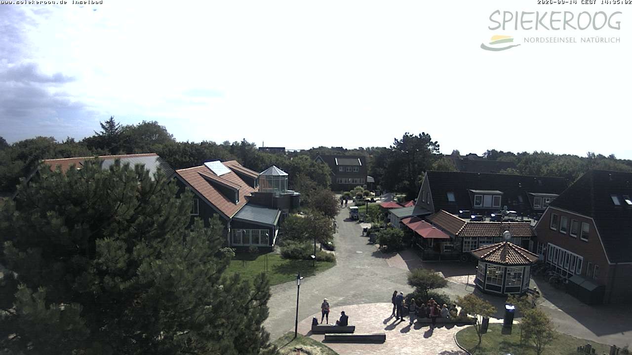 Archiv Foto Webcam Spiekeroog: Kurzentrum Inselbad