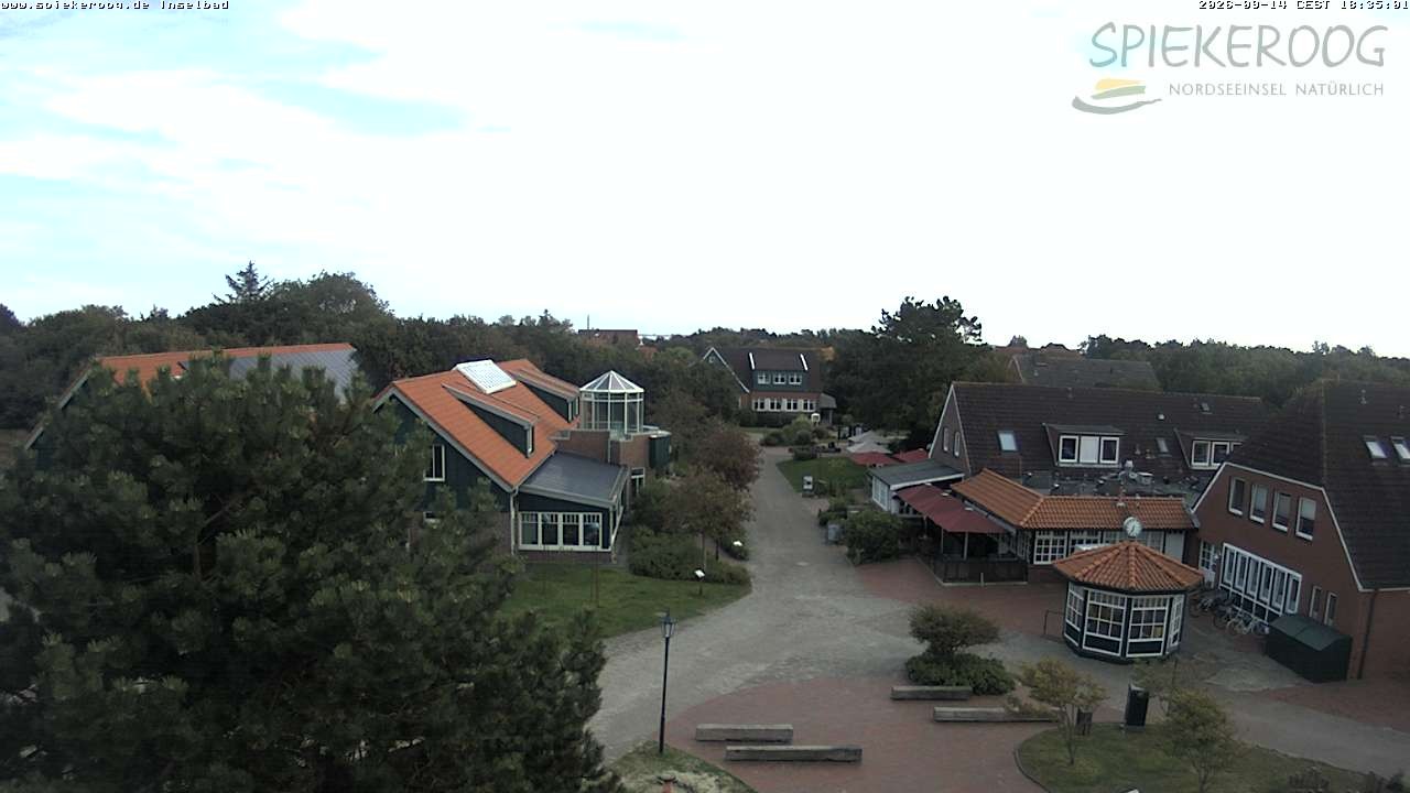 Archiv Foto Webcam Spiekeroog: Kurzentrum Inselbad