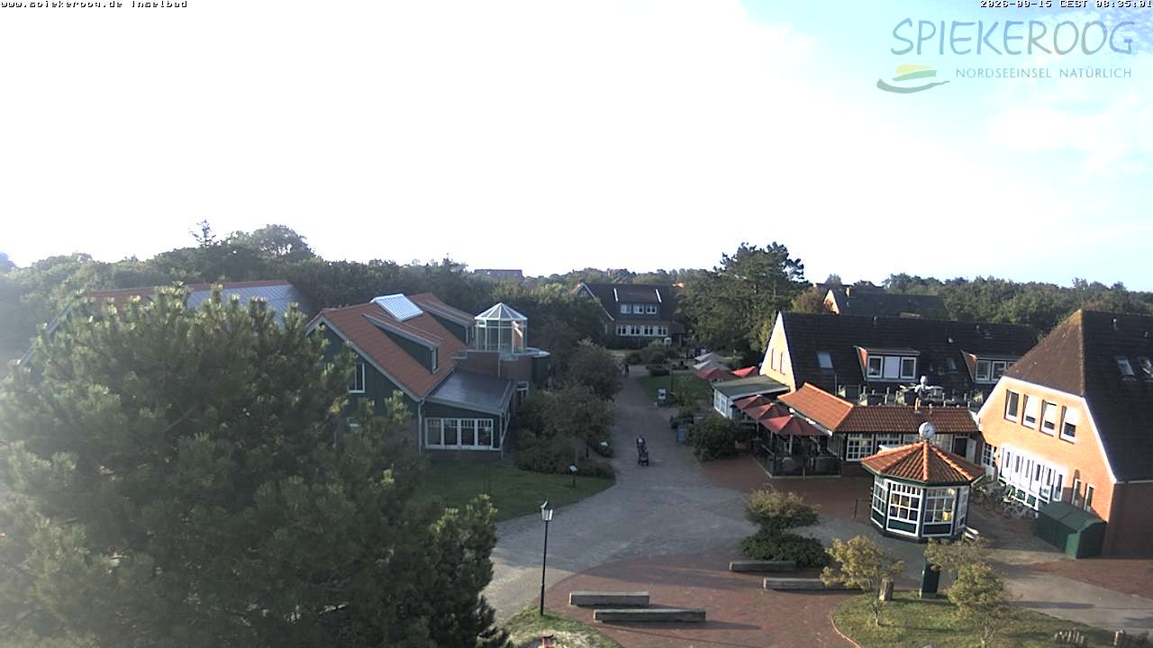 Archiv Foto Webcam Spiekeroog: Kurzentrum Inselbad