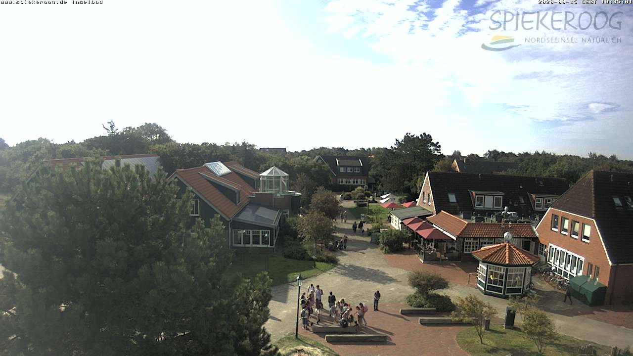 Archiv Foto Webcam Spiekeroog: Kurzentrum Inselbad