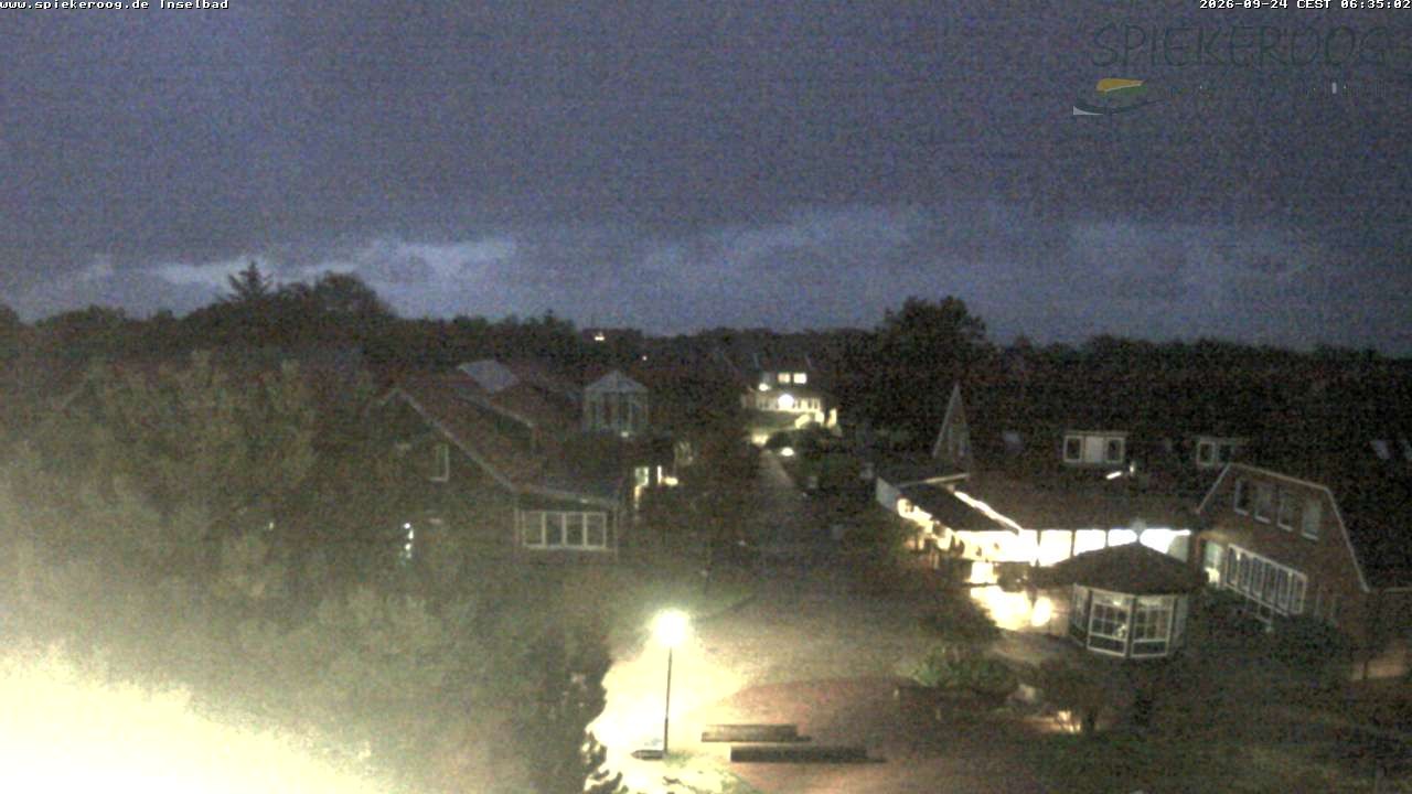 Archiv Foto Webcam Spiekeroog: Kurzentrum Inselbad