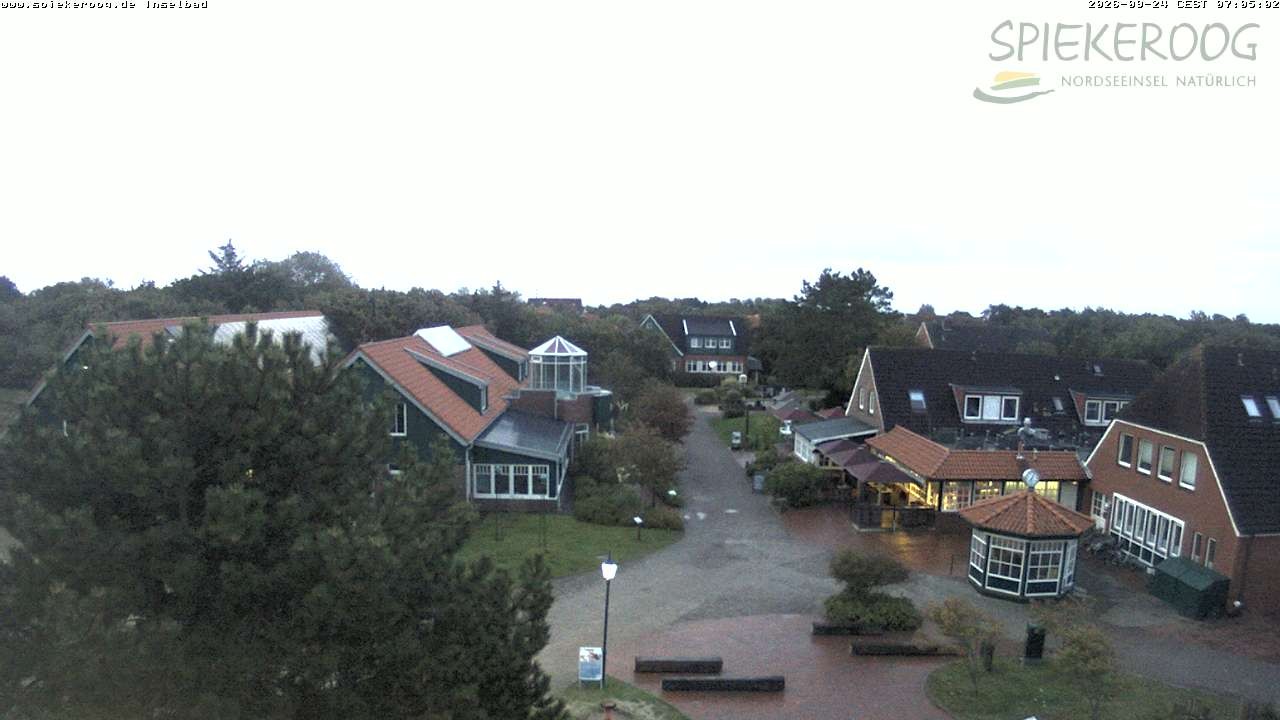 Archiv Foto Webcam Spiekeroog: Kurzentrum Inselbad