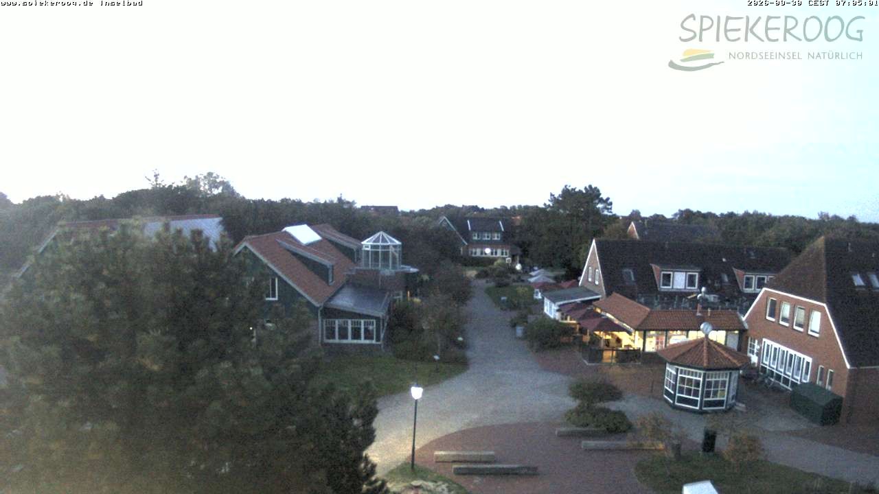 Archiv Foto Webcam Spiekeroog: Kurzentrum Inselbad