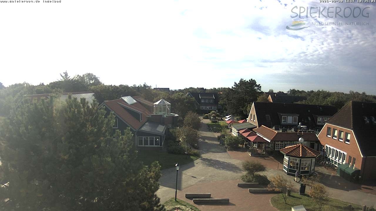 Archiv Foto Webcam Spiekeroog: Kurzentrum Inselbad