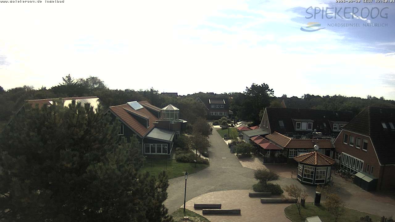 Archiv Foto Webcam Spiekeroog: Kurzentrum Inselbad