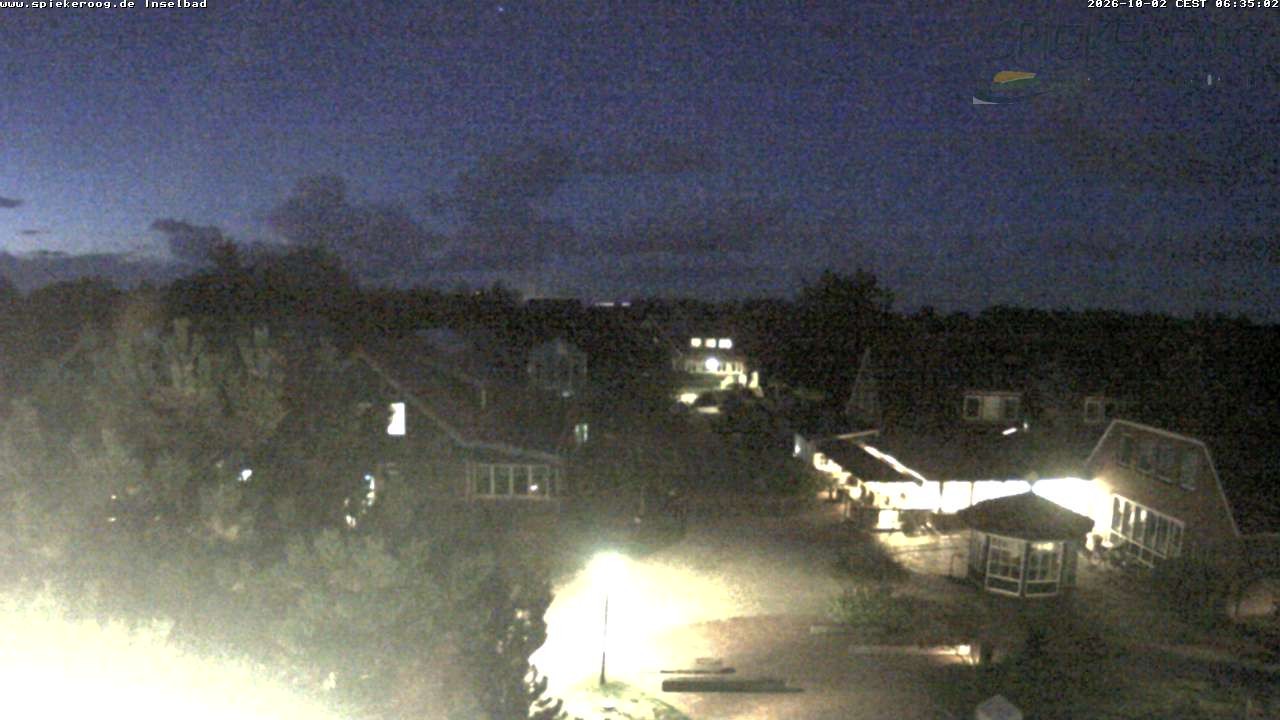 Archiv Foto Webcam Spiekeroog: Kurzentrum Inselbad