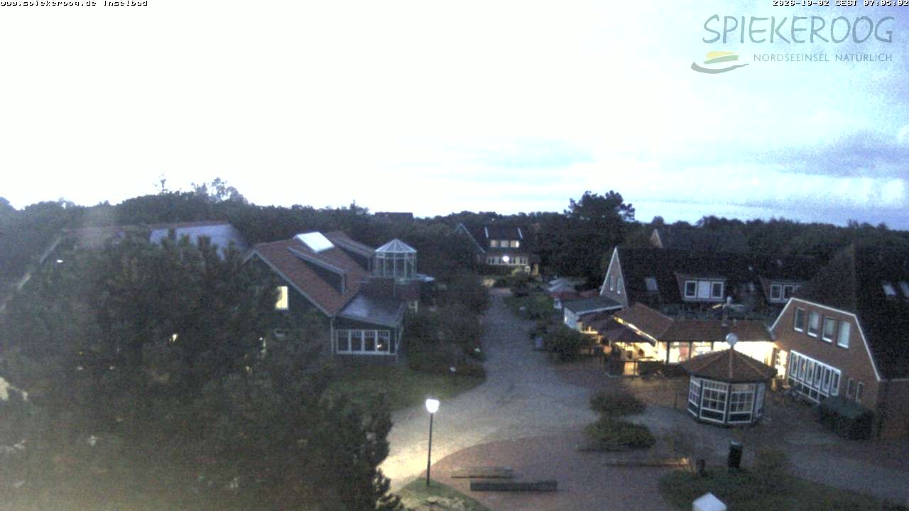 Archiv Foto Webcam Spiekeroog: Kurzentrum Inselbad
