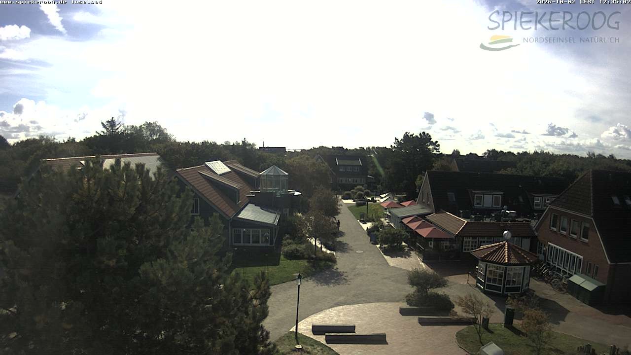 Archiv Foto Webcam Spiekeroog: Kurzentrum Inselbad