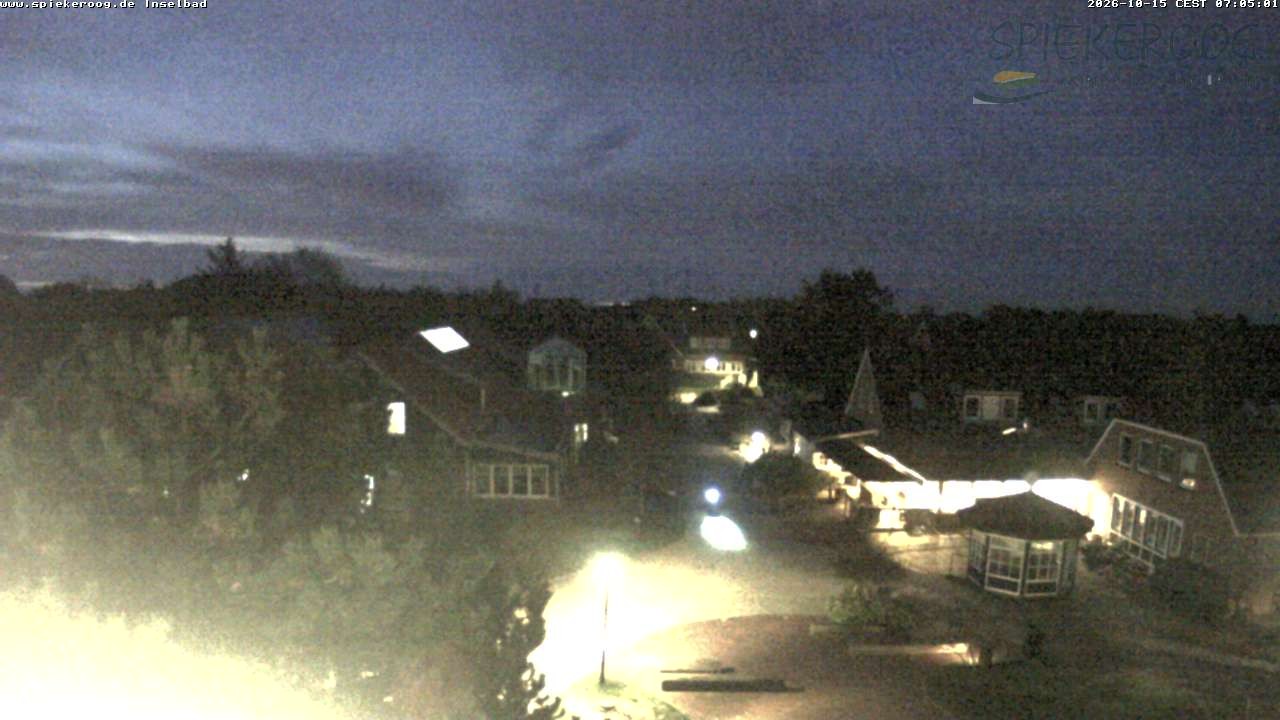 Archiv Foto Webcam Spiekeroog: Kurzentrum Inselbad