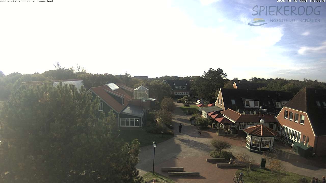 Archiv Foto Webcam Spiekeroog: Kurzentrum Inselbad