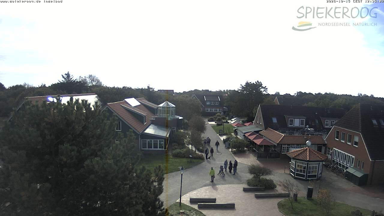 Archiv Foto Webcam Spiekeroog: Kurzentrum Inselbad