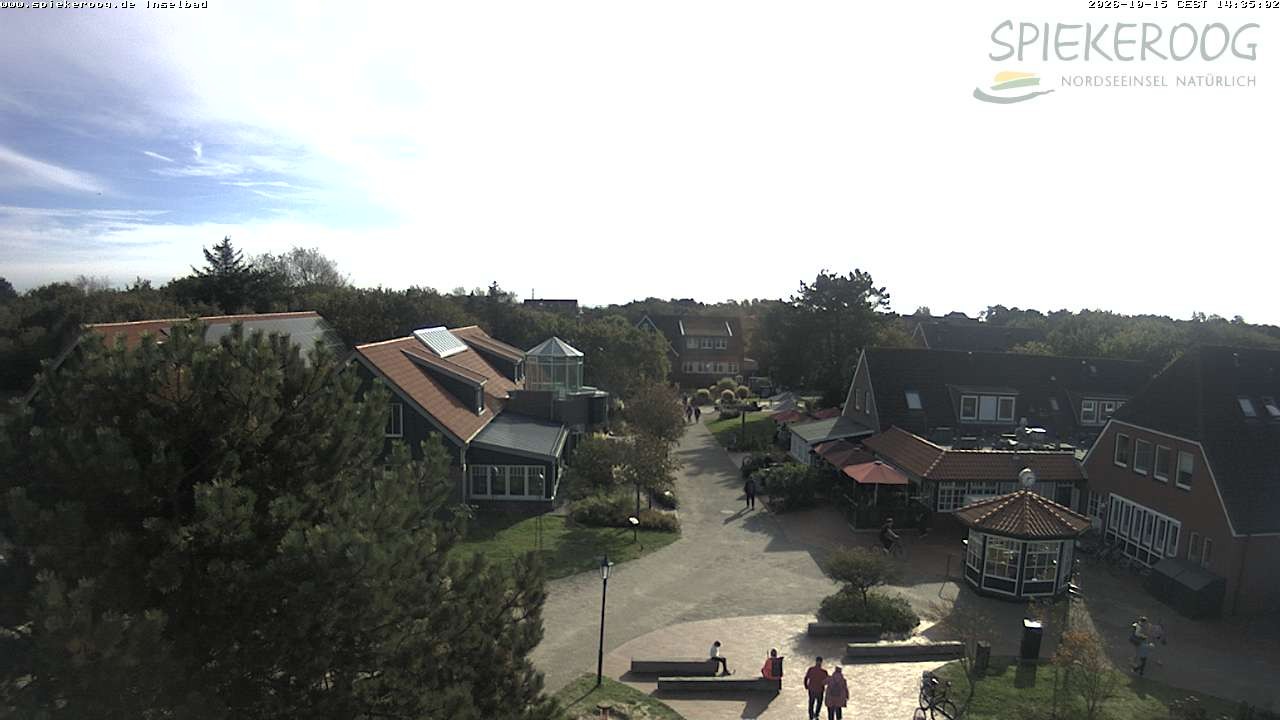 Archiv Foto Webcam Spiekeroog: Kurzentrum Inselbad