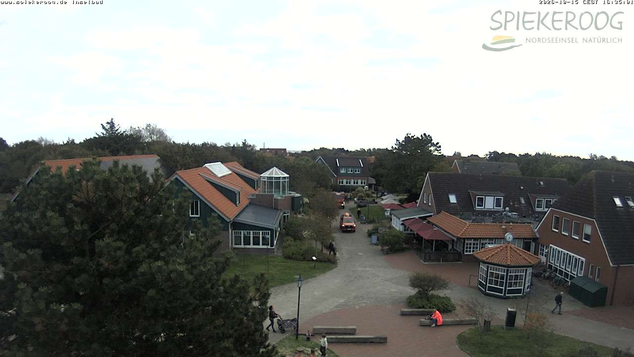 Archiv Foto Webcam Spiekeroog: Kurzentrum Inselbad