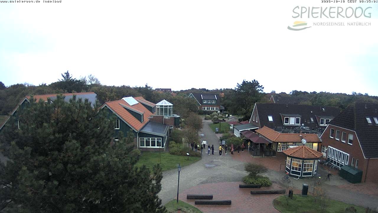 Archiv Foto Webcam Spiekeroog: Kurzentrum Inselbad