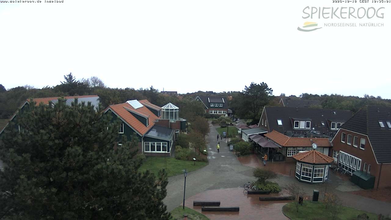 Archiv Foto Webcam Spiekeroog: Kurzentrum Inselbad