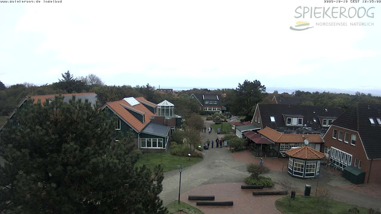 Archiv Foto Webcam Spiekeroog: Kurzentrum Inselbad