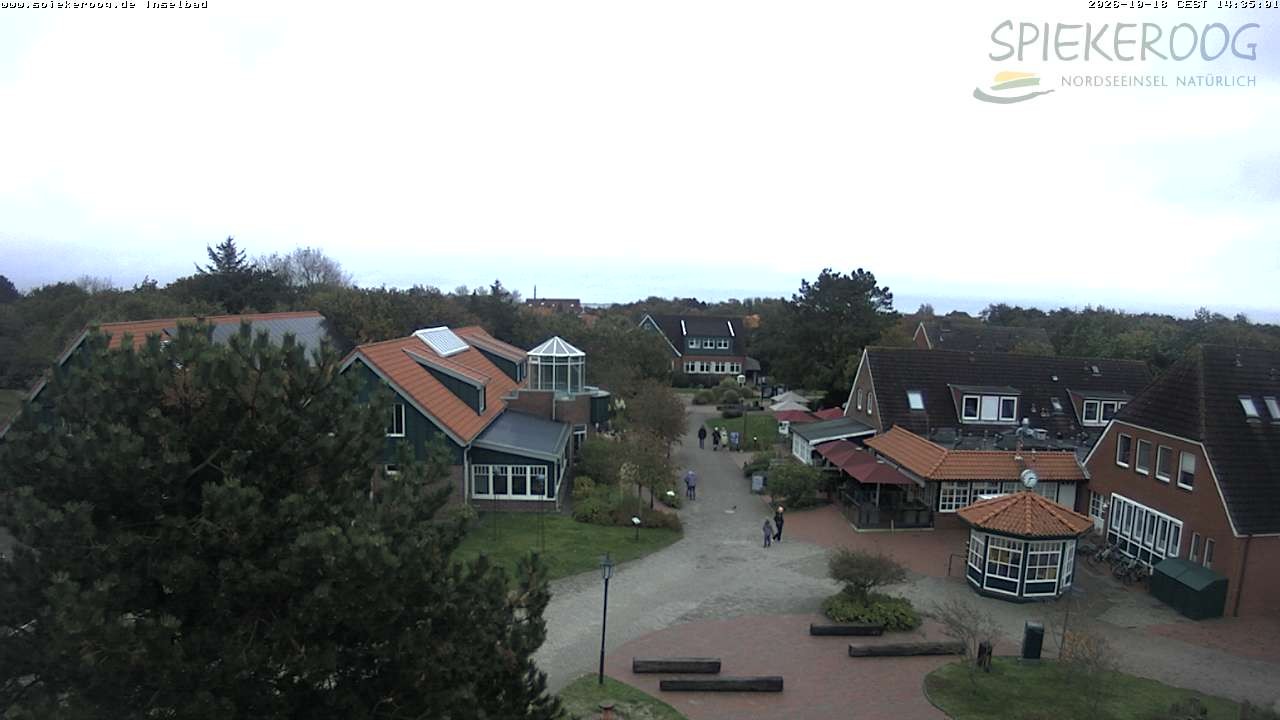 Archiv Foto Webcam Spiekeroog: Kurzentrum Inselbad