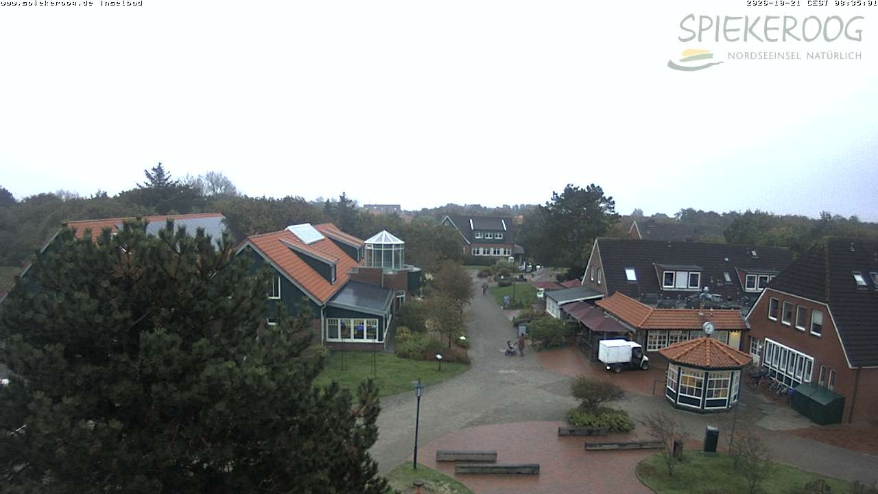Archiv Foto Webcam Spiekeroog: Kurzentrum Inselbad