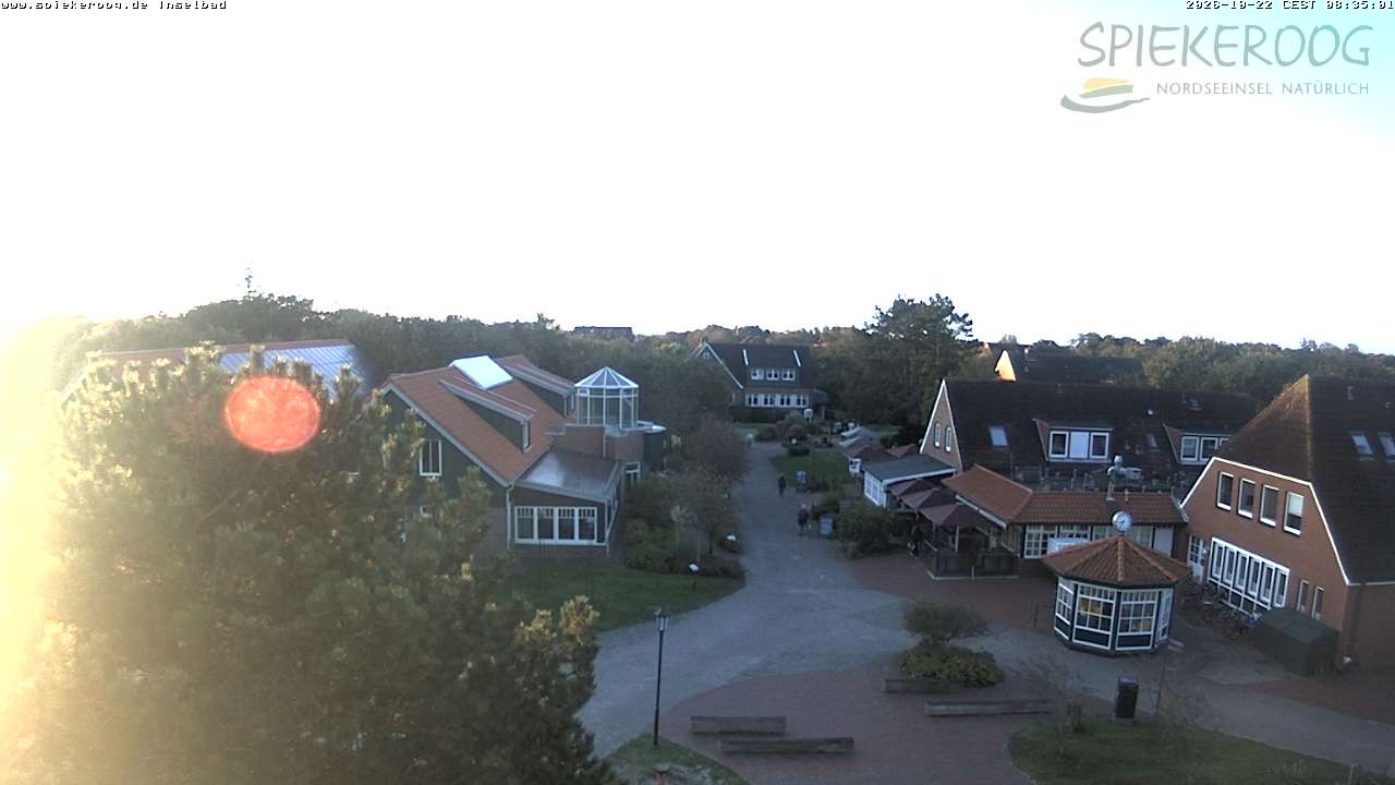 Archiv Foto Webcam Spiekeroog: Kurzentrum Inselbad
