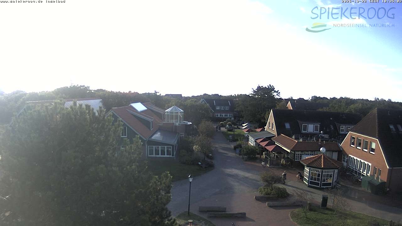 Archiv Foto Webcam Spiekeroog: Kurzentrum Inselbad