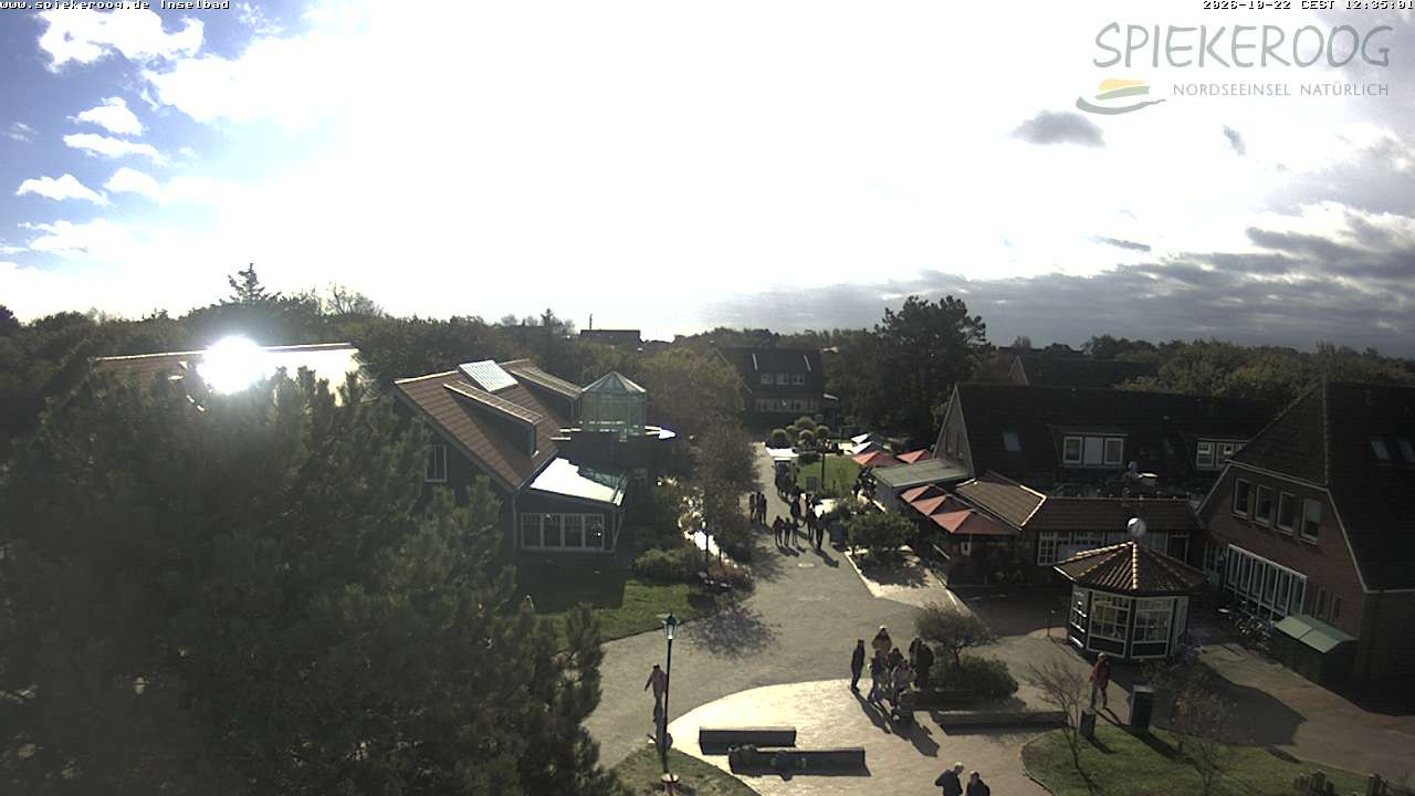 Archiv Foto Webcam Spiekeroog: Kurzentrum Inselbad