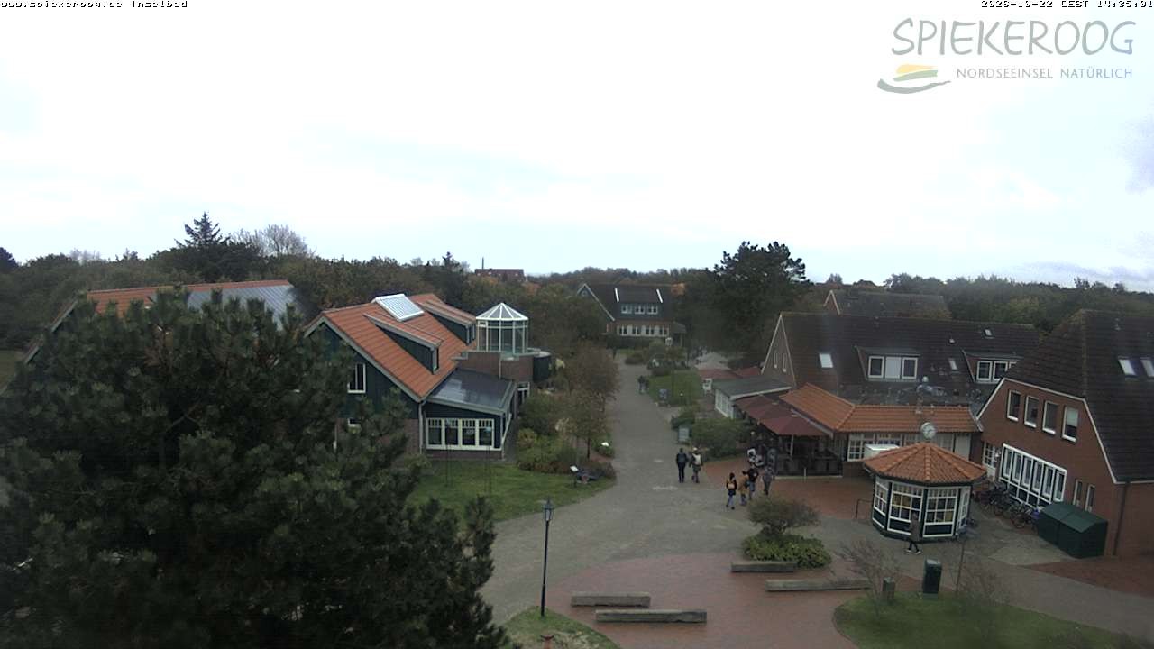Archiv Foto Webcam Spiekeroog: Kurzentrum Inselbad
