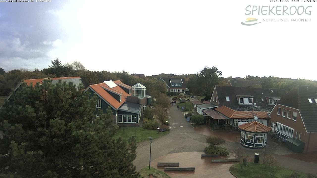 Archiv Foto Webcam Spiekeroog: Kurzentrum Inselbad