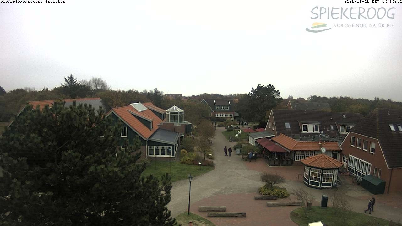 Archiv Foto Webcam Spiekeroog: Kurzentrum Inselbad