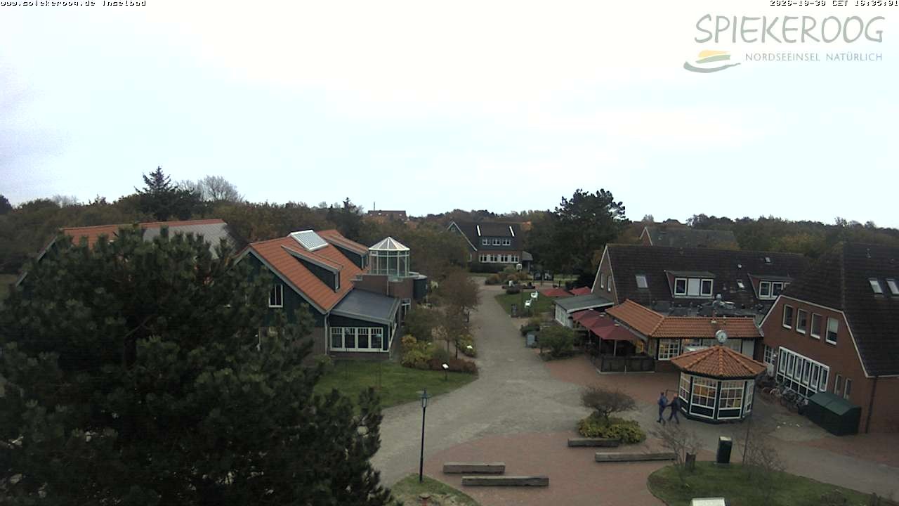 Archiv Foto Webcam Spiekeroog: Kurzentrum Inselbad