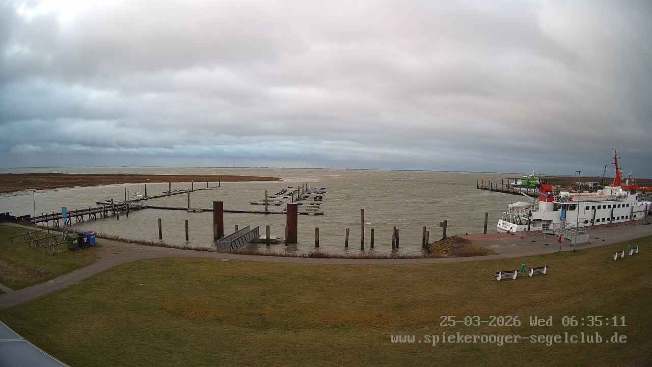 Archiv Foto Webcam Segelclub Spiekeroog
