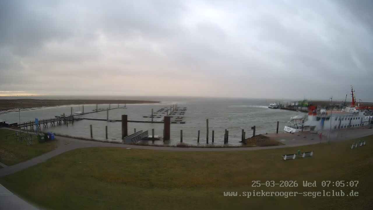 Archiv Foto Webcam Segelclub Spiekeroog