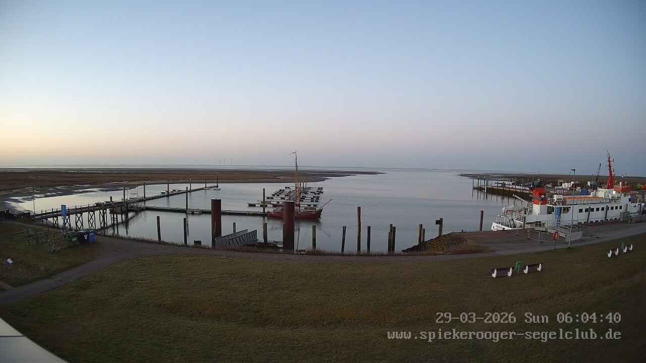 Archiv Foto Webcam Segelclub Spiekeroog