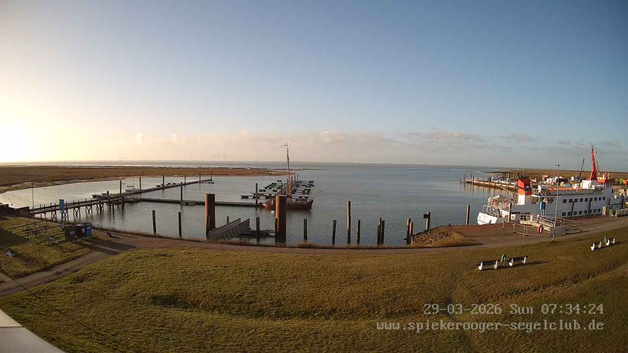 Archiv Foto Webcam Segelclub Spiekeroog