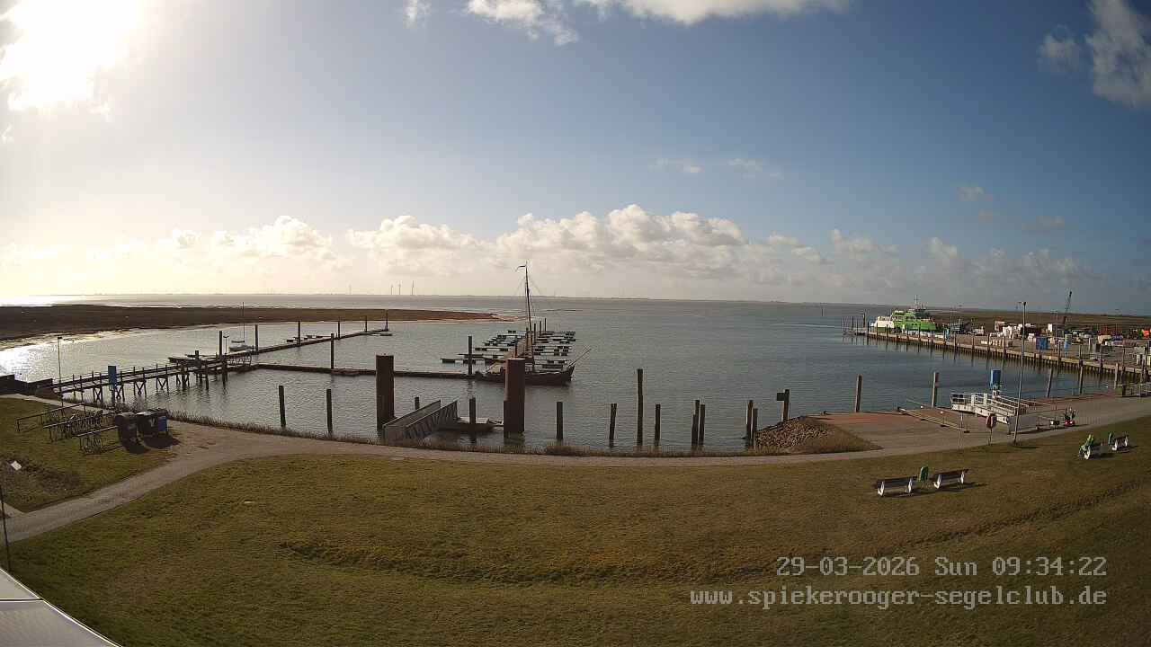 Archiv Foto Webcam Segelclub Spiekeroog