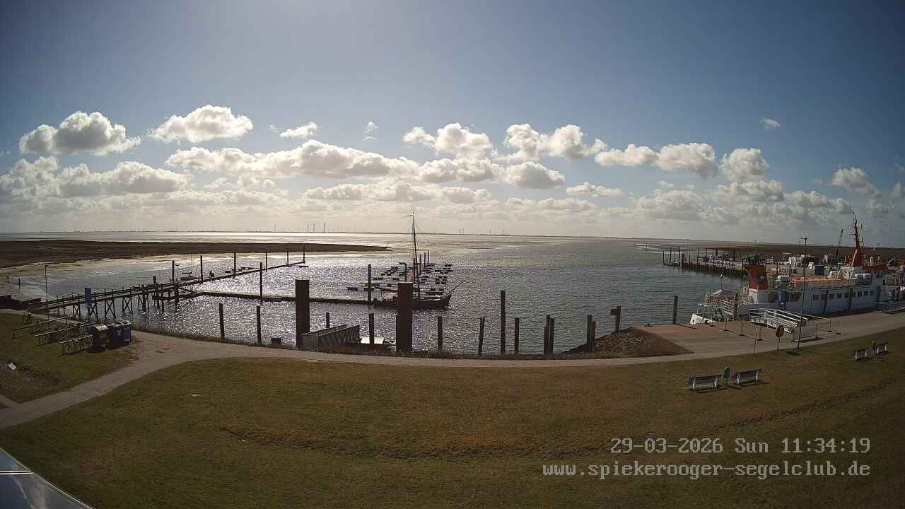 Archiv Foto Webcam Segelclub Spiekeroog