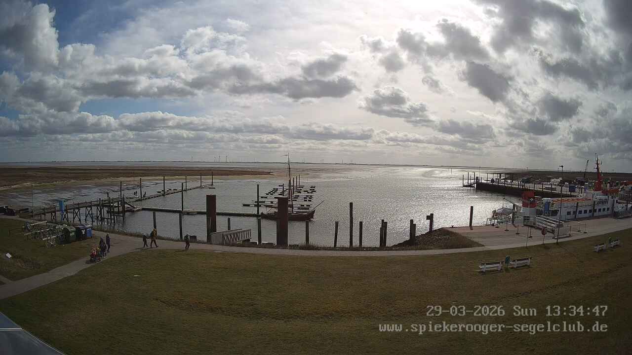 Archiv Foto Webcam Segelclub Spiekeroog