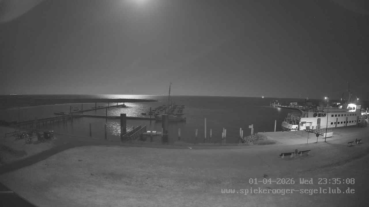 Archiv Foto Webcam Segelclub Spiekeroog