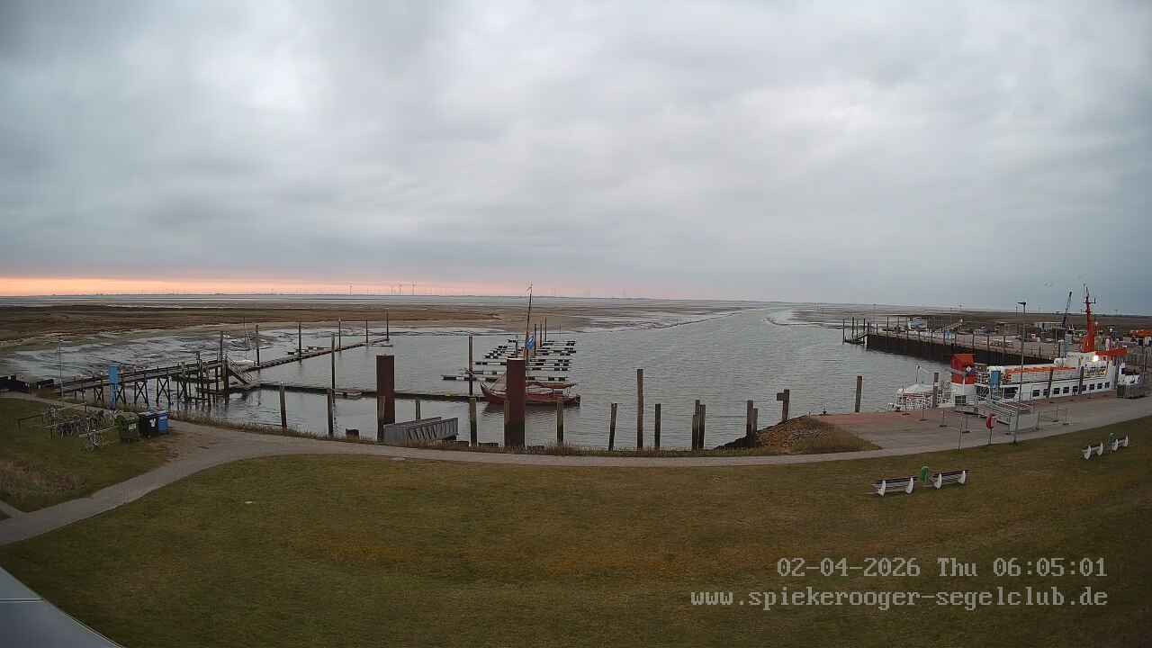 Archiv Foto Webcam Segelclub Spiekeroog