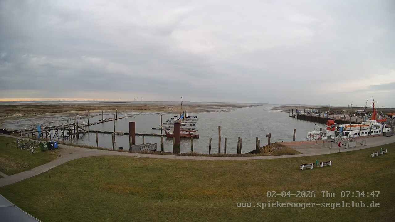 Archiv Foto Webcam Segelclub Spiekeroog