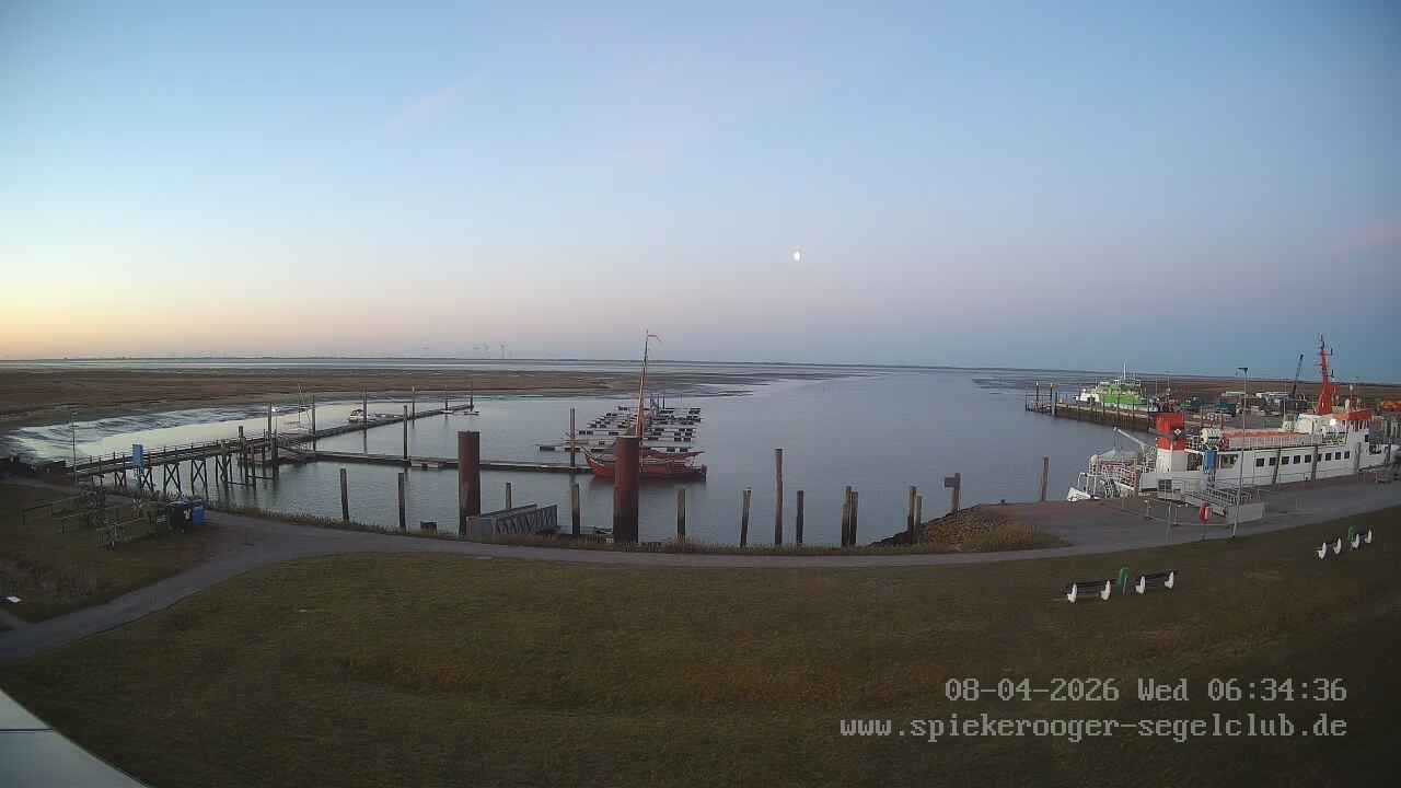 Archiv Foto Webcam Segelclub Spiekeroog