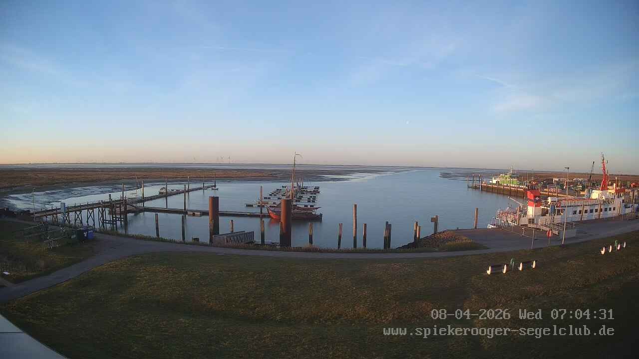 Archiv Foto Webcam Segelclub Spiekeroog