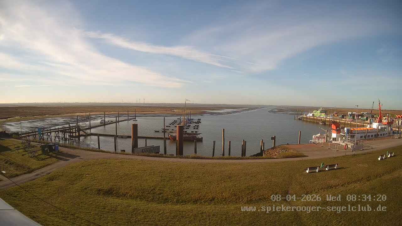 Archiv Foto Webcam Segelclub Spiekeroog