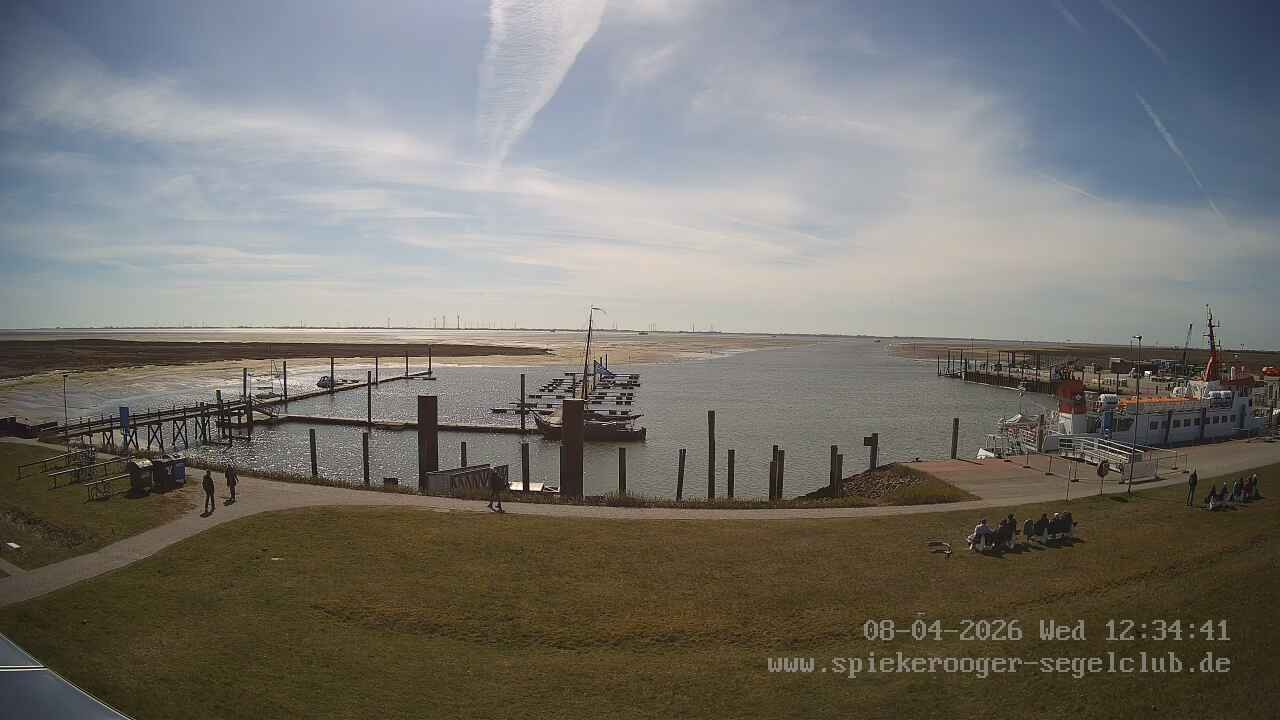 Archiv Foto Webcam Segelclub Spiekeroog